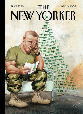 War Painting - Silent Night by Anita Kunz