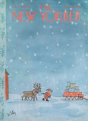 Santa's Winter Delivery Wall Art