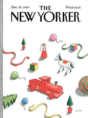 Vintage Holiday Toys Wall Art