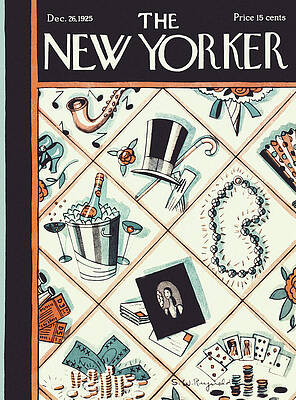 Money Painting - New Yorker December 26 1925 by Stanley W Reynolds