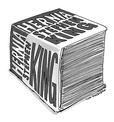 Stephen King Book Parody Print