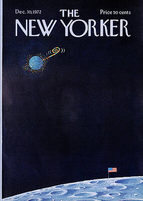 Lunar View of Earth and Space Wall Art