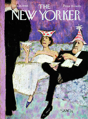 New Year's Eve Celebration Painting