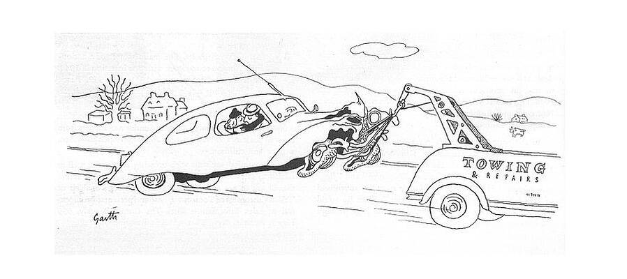 Lover Drawing - New Yorker December 4th, 1943 by Garth Williams