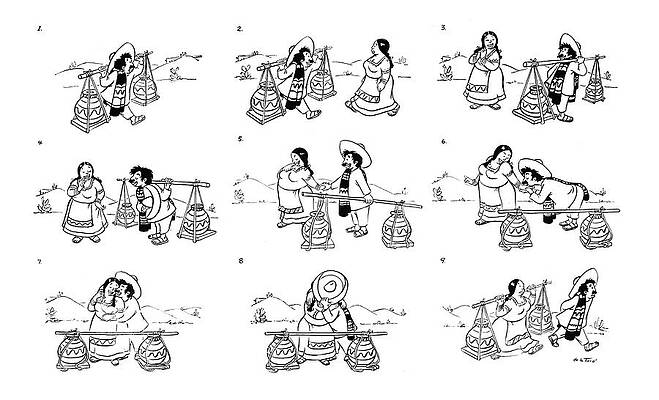 Lover Drawing - New Yorker December 9th, 1944 by William de la Torre