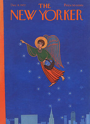 Fly Painting - New Yorker December 9th, 1972 by Charles E Martin