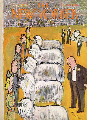 Dog Show at The New Yorker Painting
