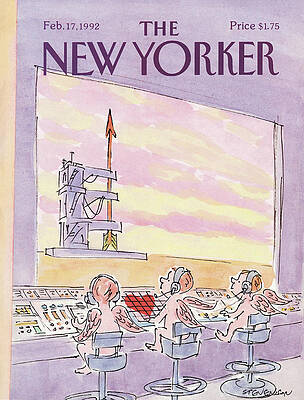 Angels in a Control Room Wall Art