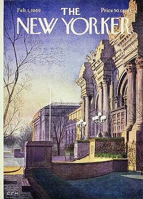 The New Yorker February 1969 Cover Wall Art