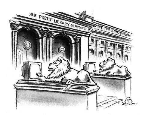 Remote Wall Art featuring the drawing New Yorker February 1st, 1993 by Ed Fisher