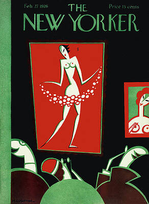 Dancer on The New Yorker Cover Painting