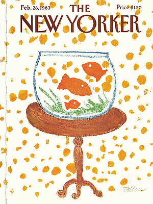 Goldfish in a Bowl Painting