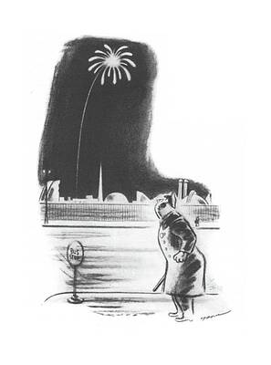Celebration Drawing - New Yorker February 3rd, 1940 by Leonard Dove