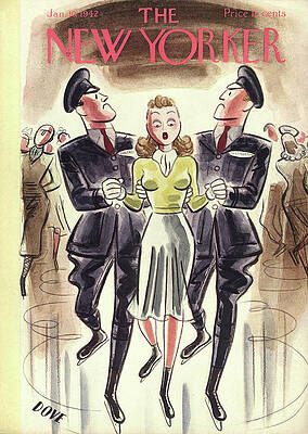 Sex Painting - New Yorker January 10, 1942 by Leonard Dove