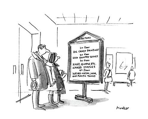 Family Wall Art featuring the drawing New Yorker January 10th, 1983 by Frank Modell