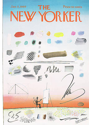New Yorker January 1969 Cover Wall Art