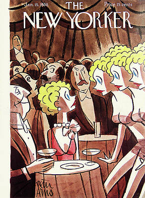 Vintage New Yorker Cover Painting