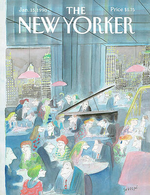 Elegant Evening in a Jazz Club Painting