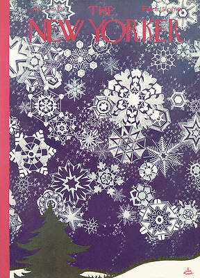 The New Yorker Snowflakes Wall Art