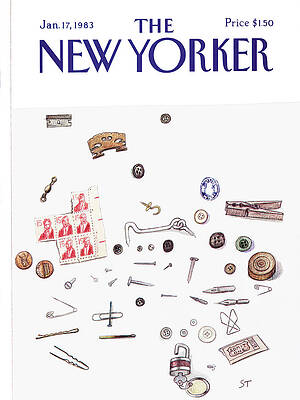 Collection of Random Objects Painting