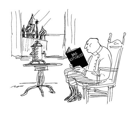 Russia Drawing - New Yorker January 1st, 1990 by Al Ross