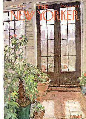 Cozy Garden Room View Painting