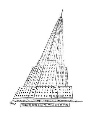 Fast Drawing - New Yorker January 4th, 1982 by Jack Ziegler