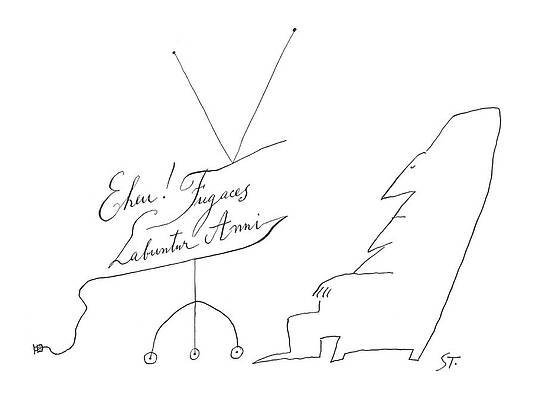 France Drawing - New Yorker July 13th, 1963 by Saul Steinberg