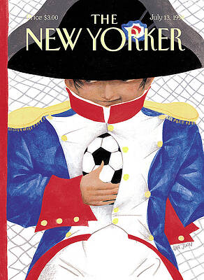 Napoleon with Soccer Ball Wall Art