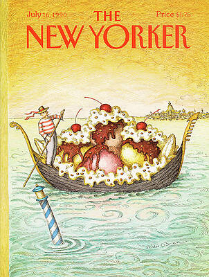 Gondola Sundae Adventure Painting