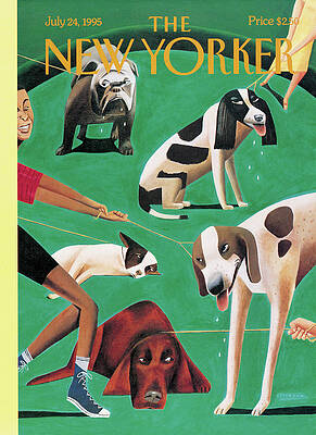 Dog Day Afternoon in the Park Wall Art