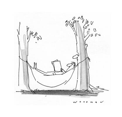 Outdoors Drawing - New Yorker July 26th, 1976 by Bill Woodman