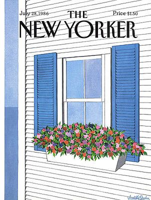 New Yorker Cover July 28th, 1986 Painting