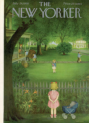 Children and Summer Scene Painting