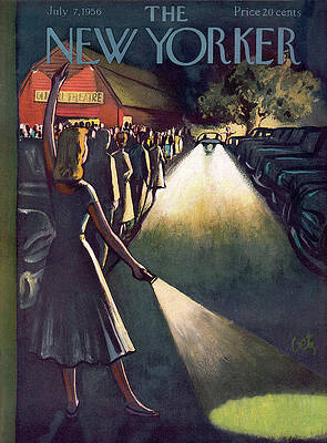 Crowd Gathered at Outdoor Theatre Wall Art