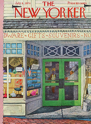 Vintage New Yorker Magazine Cover Wall Art