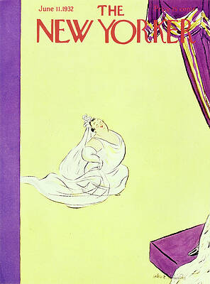 Court Painting - New Yorker June 11 1932 by Helene E Hokinson