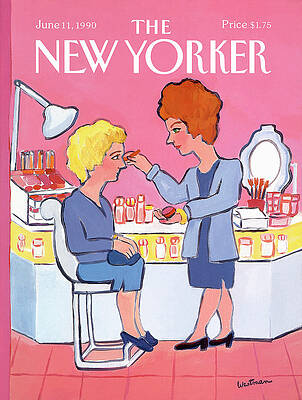 Makeup Session at Beauty Counter Painting