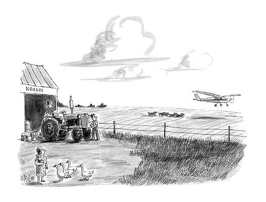 Russia Drawing - New Yorker June 15th, 1987 by Warren Miller