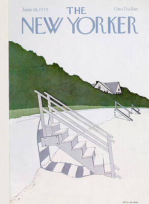 Beachside Stairs and House Painting