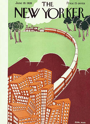 Vintage New Yorker Magazine Cover Wall Art