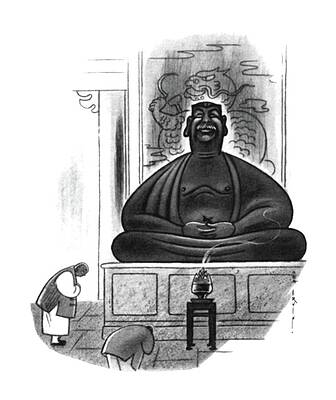 Russia Drawing - New Yorker June 24th, 1950 by Rea Irvin