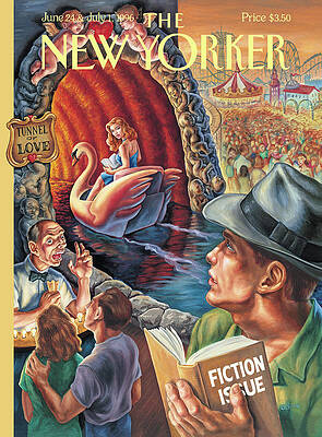 Ride Painting - New Yorker June 24th, 1996 by Owen Smith