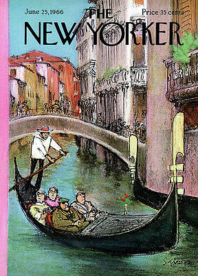 Gondola Ride Through Venetian Canals Painting