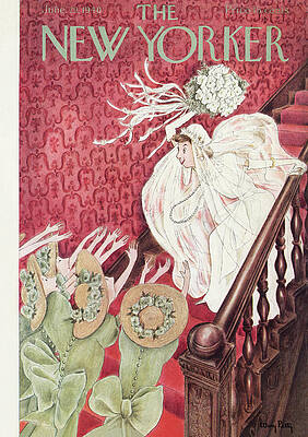 Romance Wall Art featuring the painting New Yorker June 29, 1940 by Mary Petty