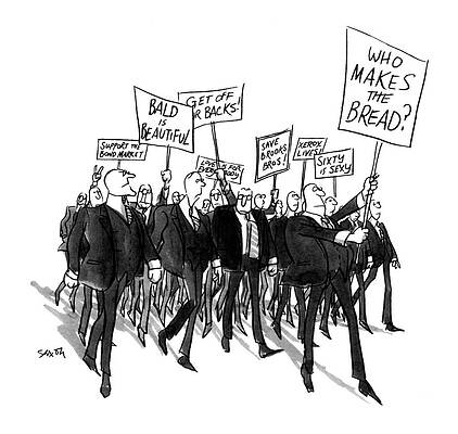 Sexy Drawing - New Yorker June 5th, 1971 by Charles Saxon