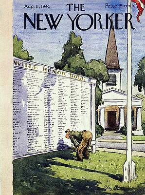 New Yorker Cover August 11 1945 Painting