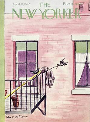 New Yorker April 14 1945 Cover Painting