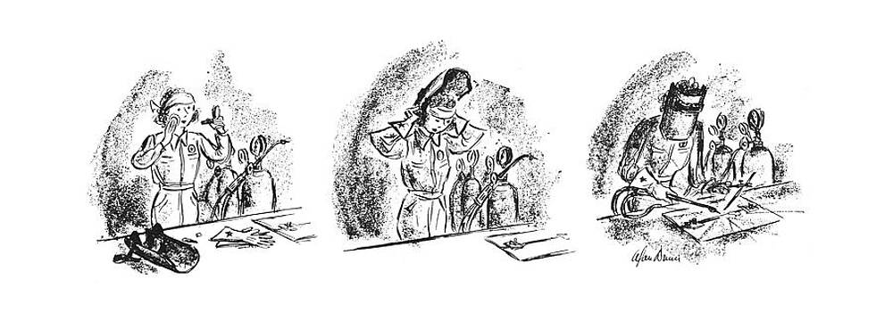 Three Stages of Crafting Drawing