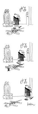 Pain Drawing - New Yorker March 20th, 1978 by Arnie Levin